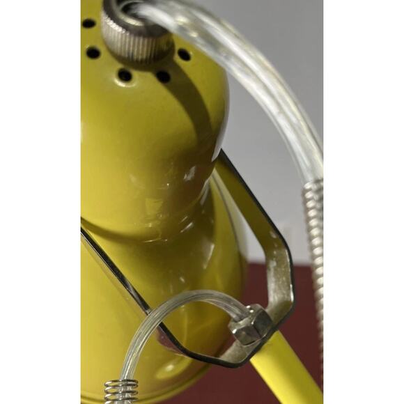 west elm Corded Lamps for sale | eBay West Elm Industrial Lamp Yellow Preowned Works No Lightbulb